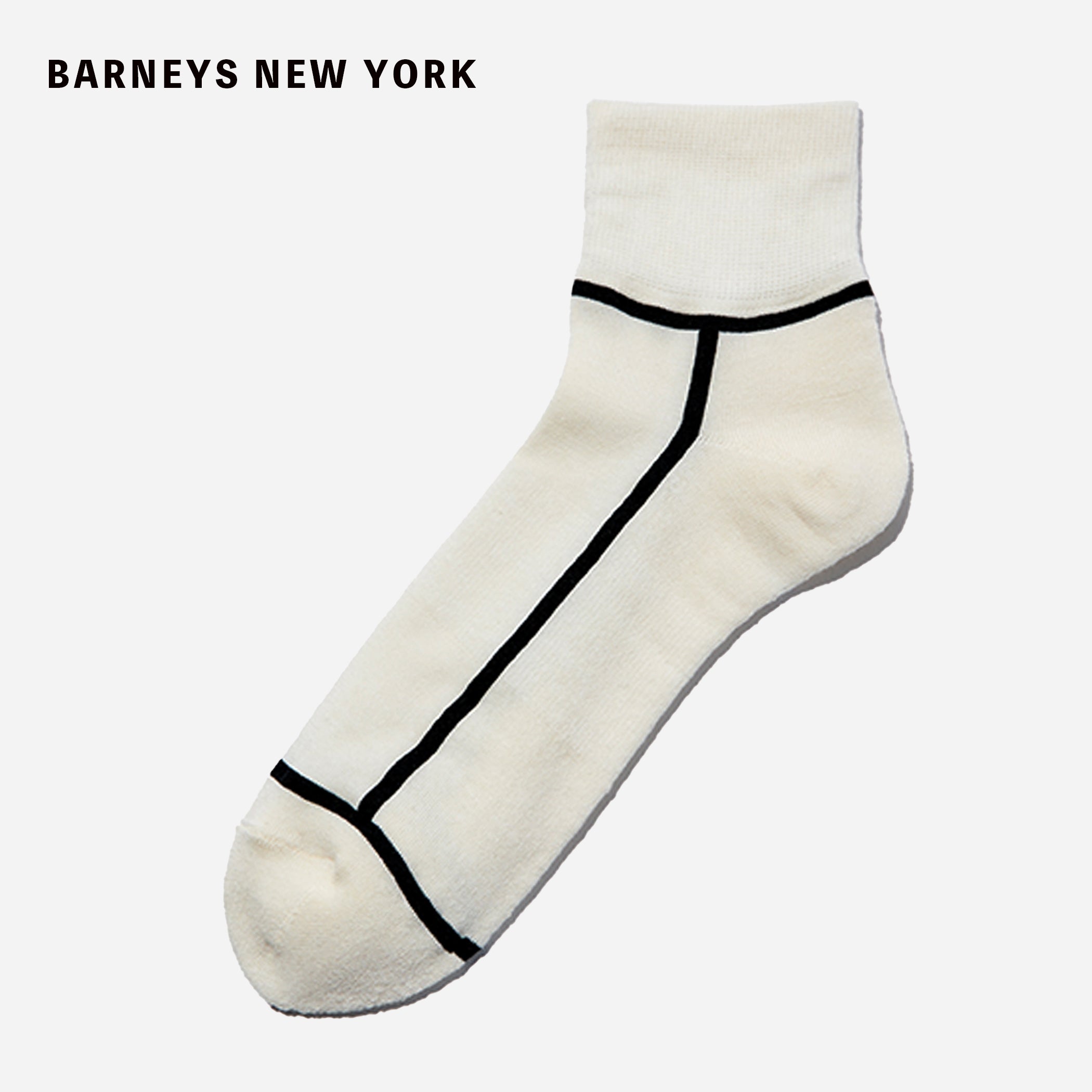 BARNEYS NEWYORK別注 ハイゲージアンクルソックス 全4色/26